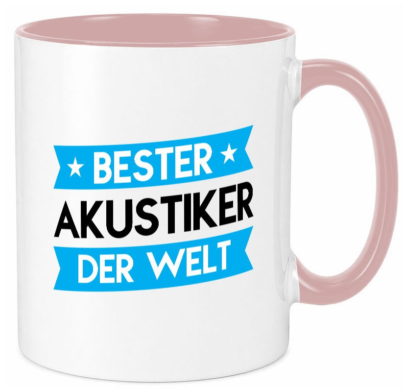 Bester Akustiker | Akustik Hörgeräteakustik lustiger Spruch Geschenk Humor Tasse