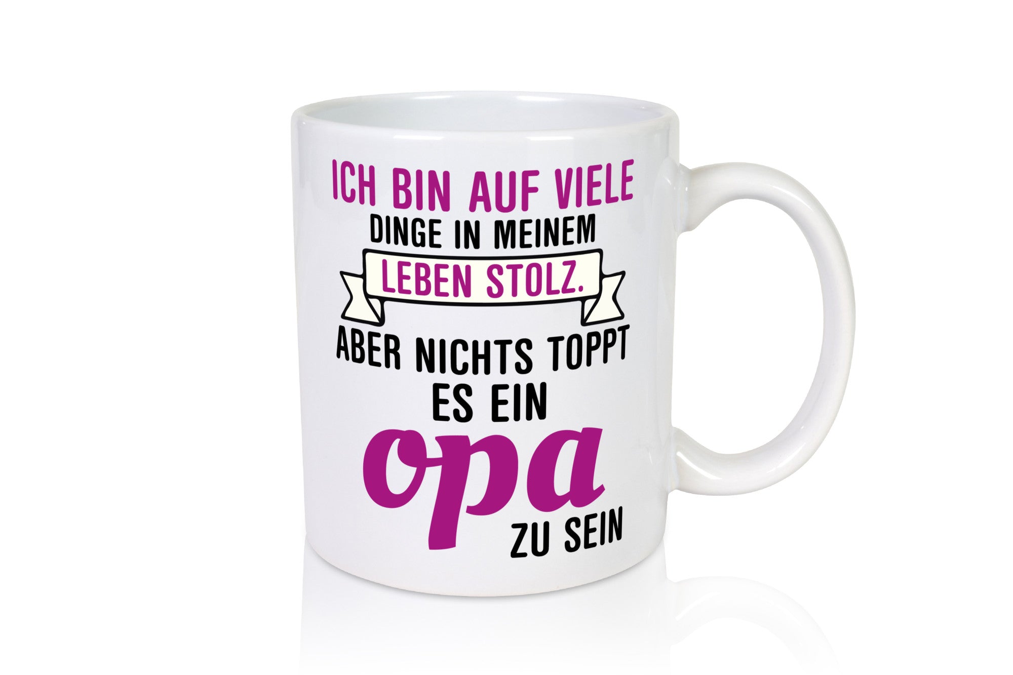 Opa Tasse | Stolzer Großvater Vatertag Enkelkinder Geschenk Familie