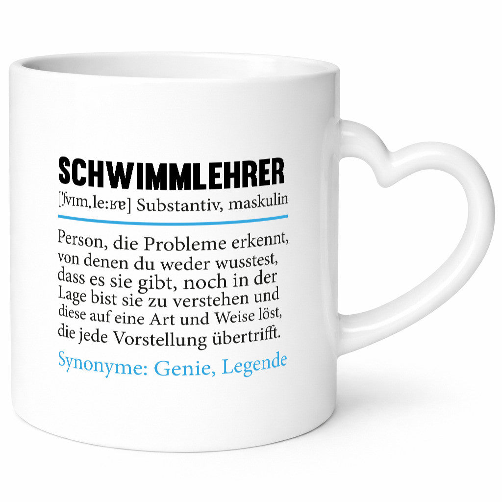 Schwimmlehrer | Lehrer Humor Schüler schwimmen v2 Geschenk Geschenkidee