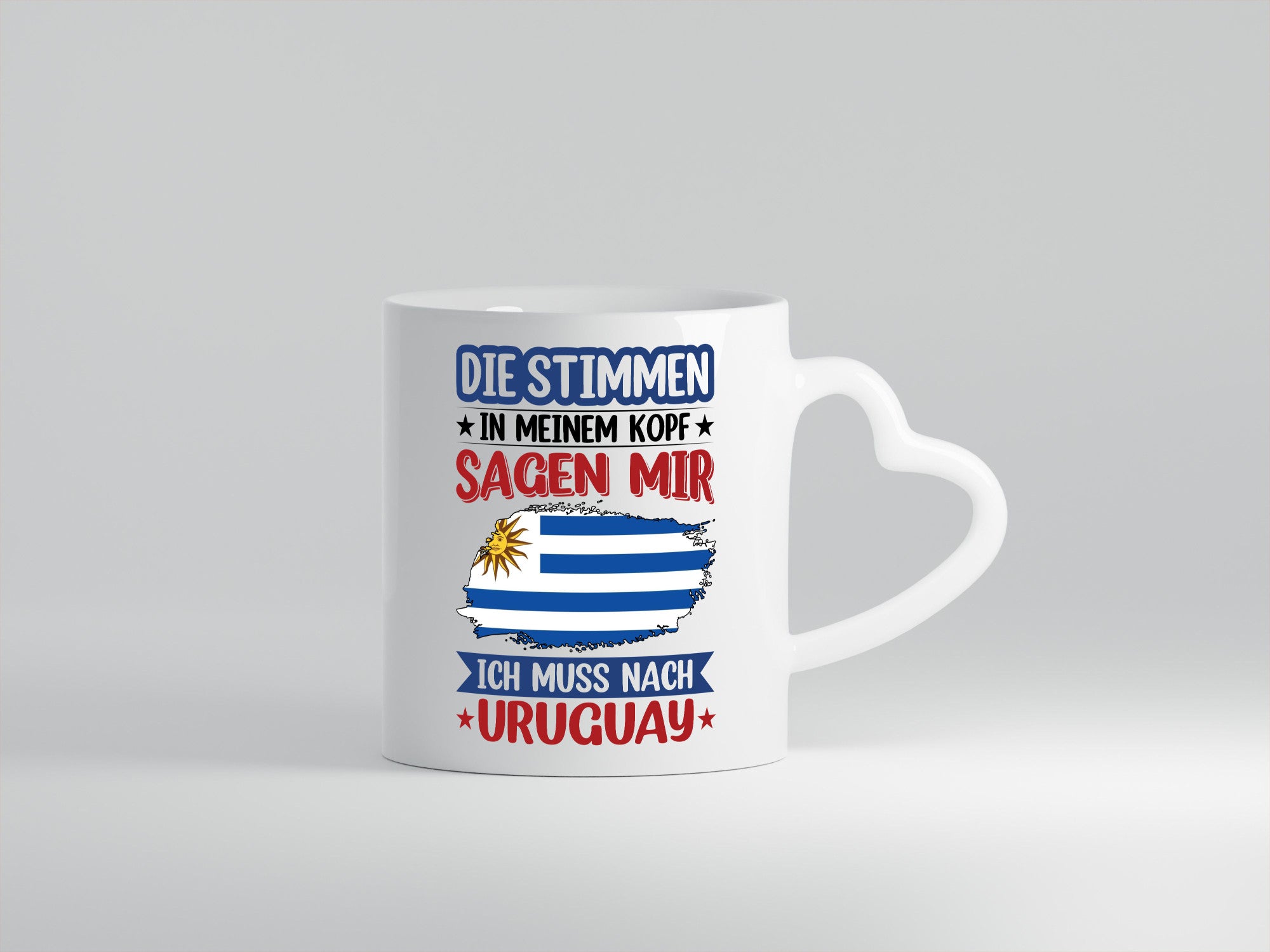 Uruguay | Urlaub Stimmen in meinem Kopf Traumland Geschenk Humor Geschenkidee