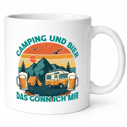 Camping und bier das gönn ich mir | lustig Humor Geschenkidee Geschenk Tasse