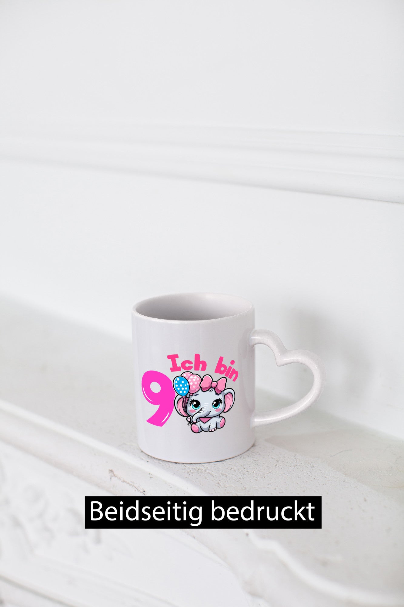 9. Geburtstag | 9 Jahre Elefant Mädchen Geschenk Geschenkidee lustiger Spruch