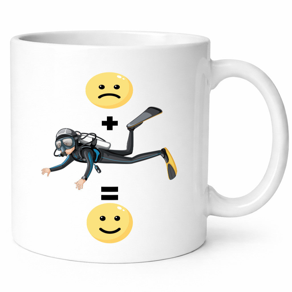 Taucher | Trauriger Tauchen ist mein Hobby Geschenkidee Humor Tasse