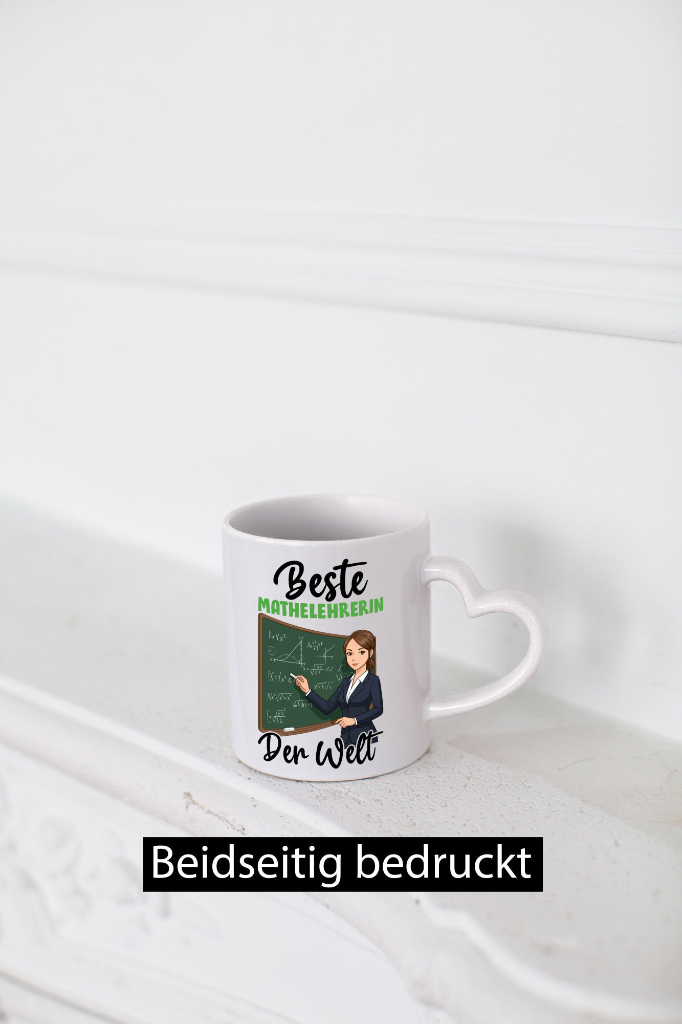 Beste Mathelehrerin | Lehrer Mathe v2 lustig Humor Geschenkidee Geschenk Tasse