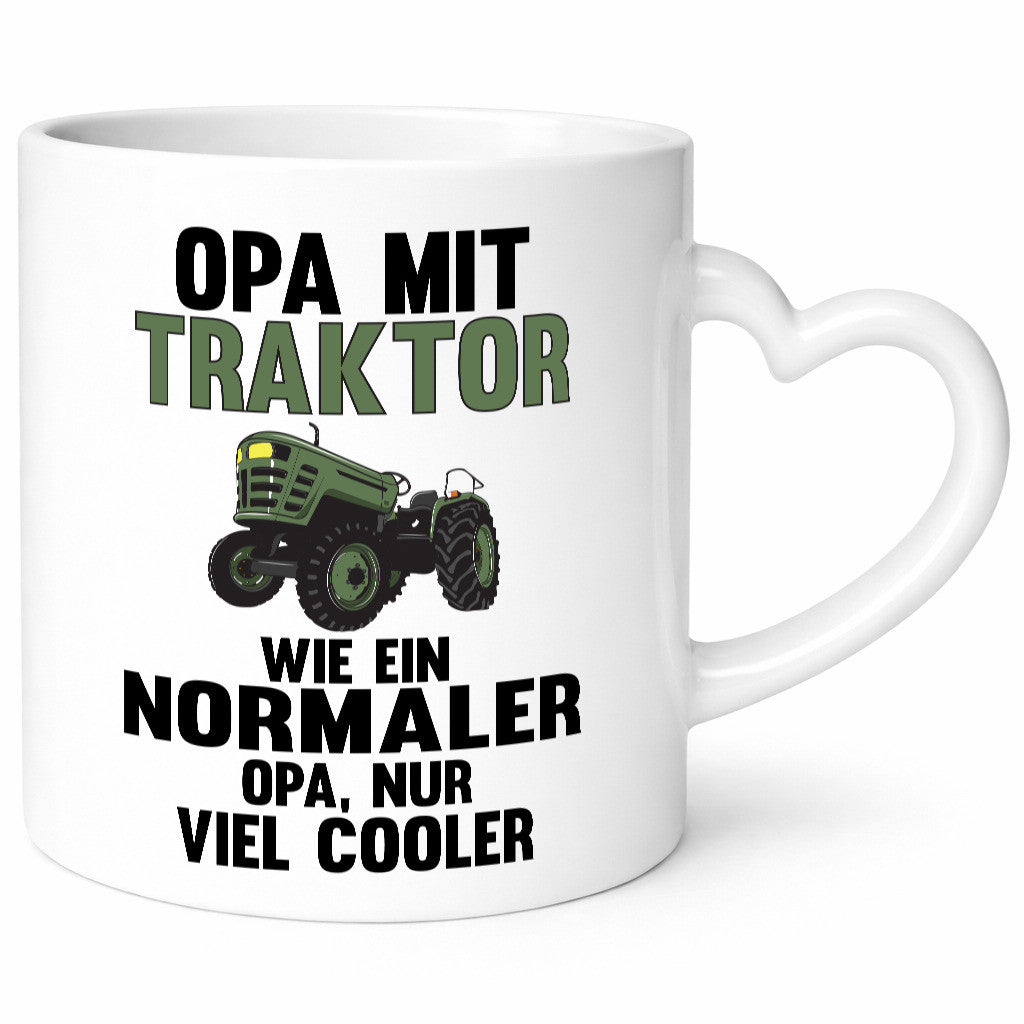 Opa mit Traktor, wie normal,nur cooler | Traktor Geschenkidee Familie Humor