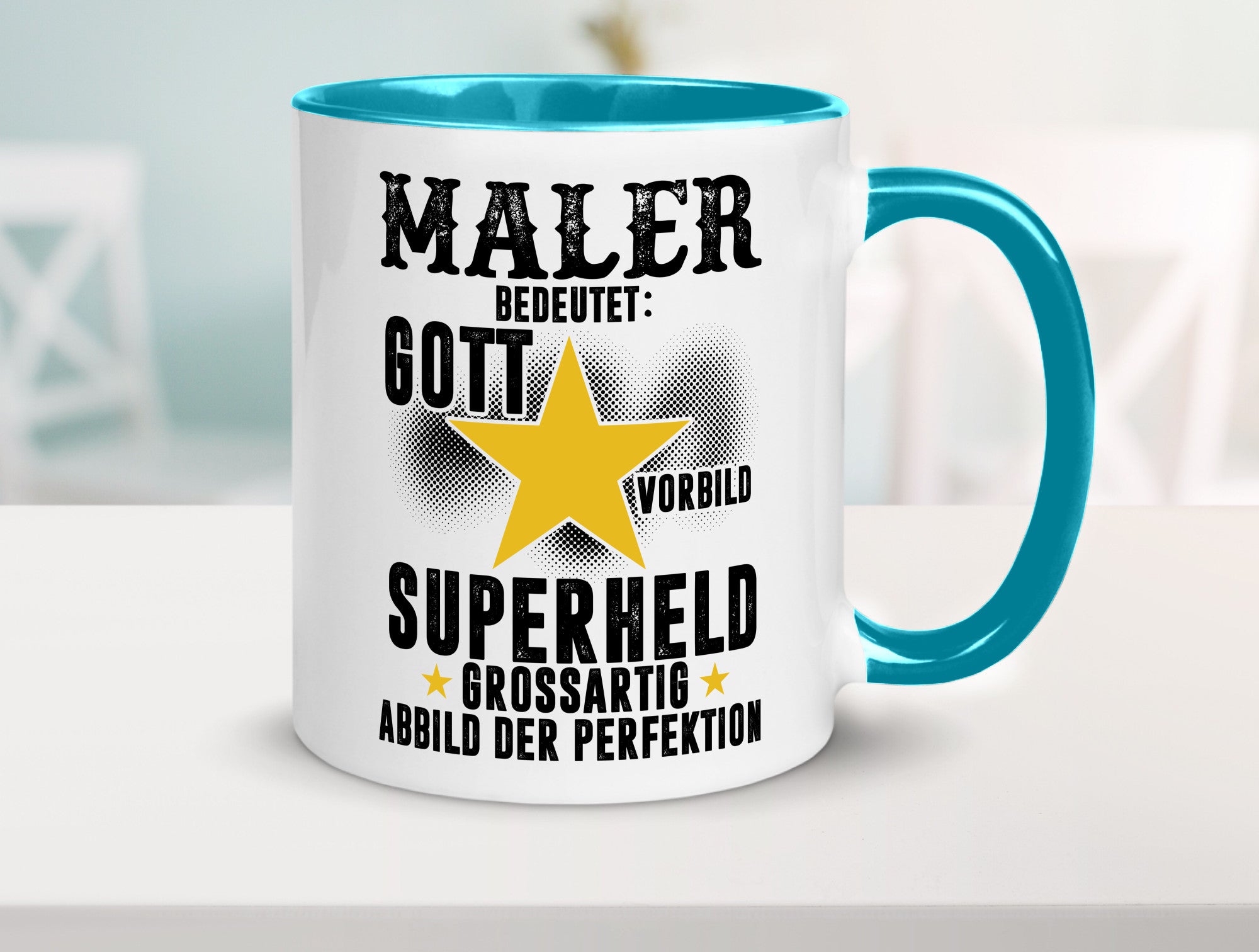 Bedeutung von Maler | Malerei Humor Geschenkidee Tasse