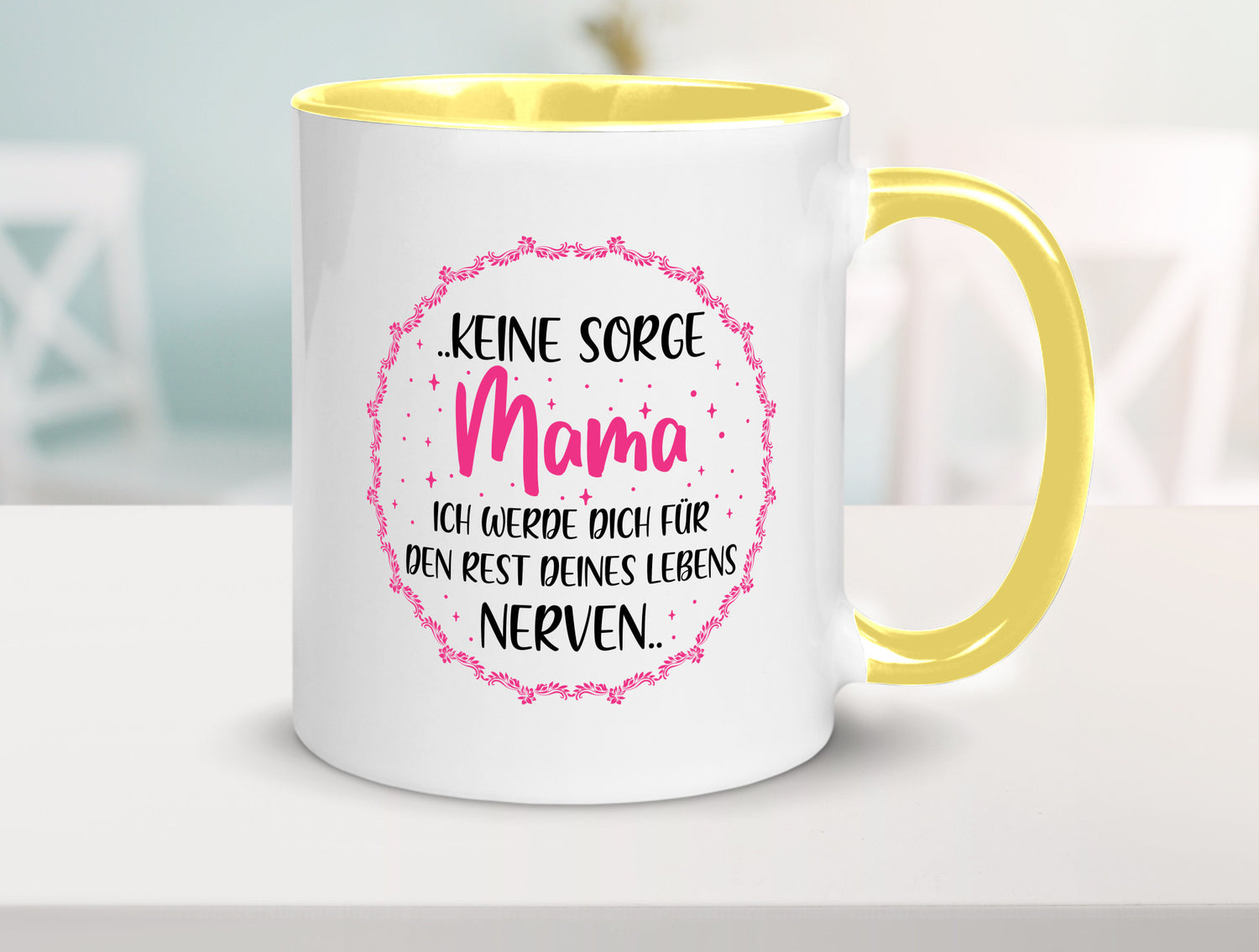 Ich nerve meine Mama für immer | Muttertag Geschenkidee Familie Humor Tasse