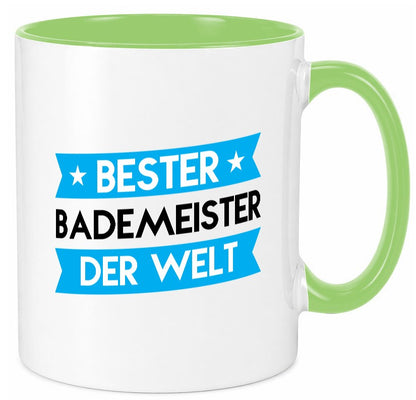 Bester Bademeister | Rettungsschwimmer Humor Geschenkidee Tasse