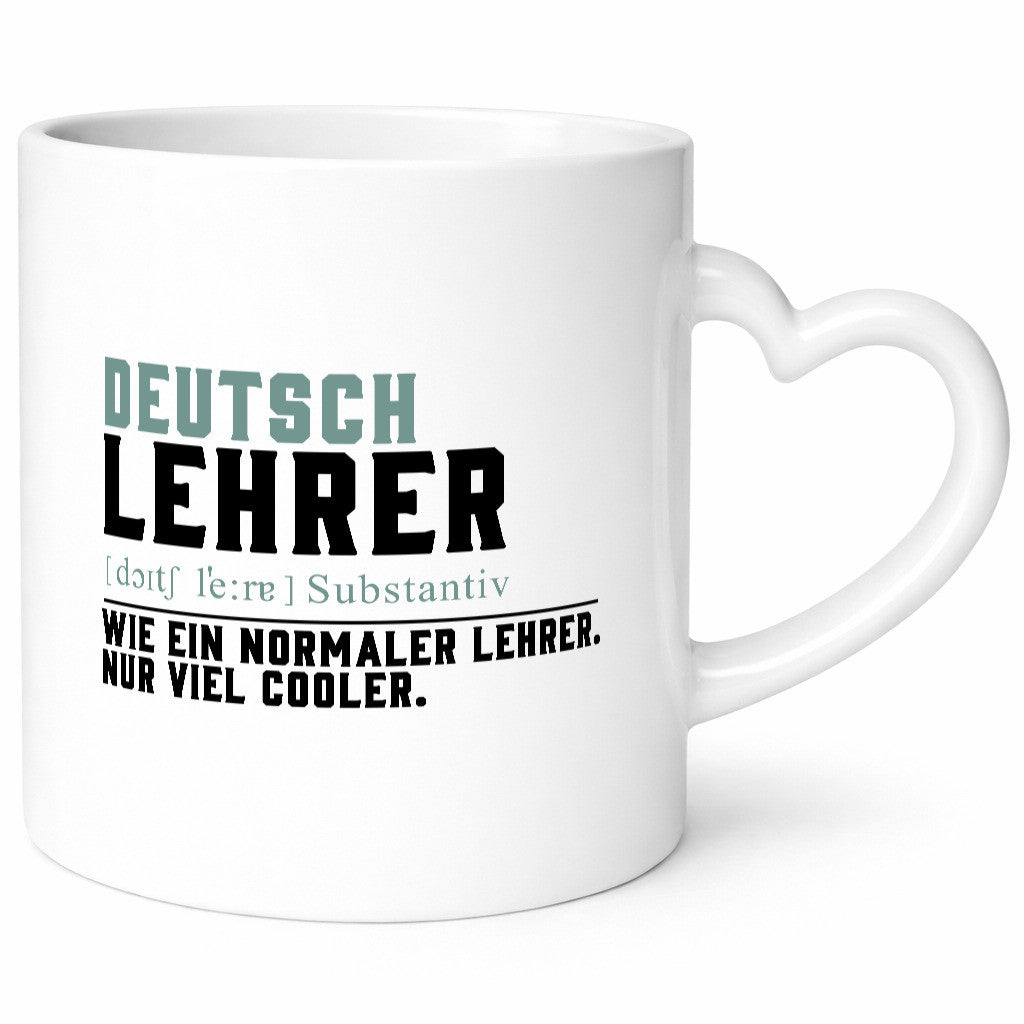 Deutschlehrer | Lehrer Unterricht Lieblinglehrer Geschenk Humor Geschenkidee