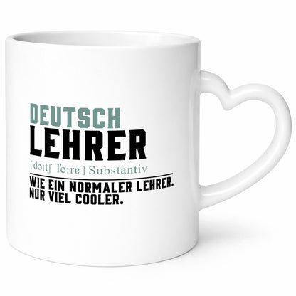 Deutschlehrer | Lehrer Unterricht Lieblinglehrer Geschenk Humor Geschenkidee
