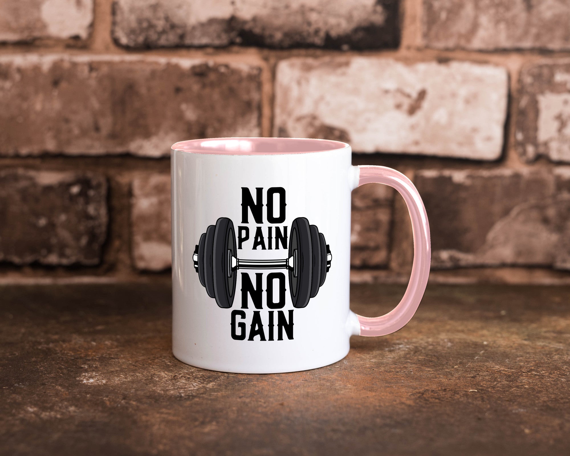 No Pain Gain | Training Motivation Fitness Pumpen lustig Humor Geschenkidee