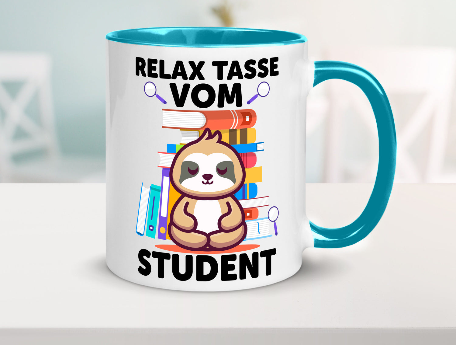 Relax Tasse: Student | Universität Uni Studium lustiger Spruch Geschenk Humor