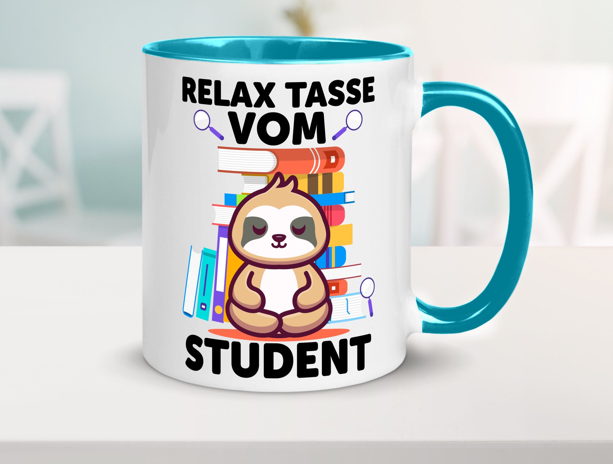 Relax Tasse: Student | Universität Uni Studium lustiger Spruch Geschenk Humor
