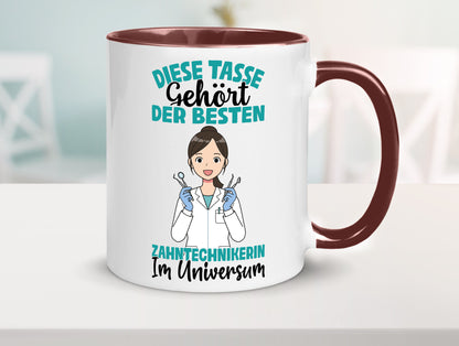 Im Universum: Zahntechnikerin | Zahnmedizin Humor Geschenkidee Tasse