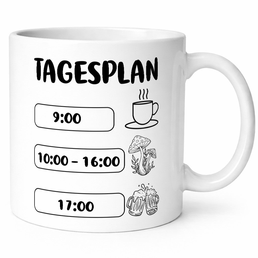 Tagesplan Pilzsammler | Pilze Wald v2 Geschenk Humor Geschenkidee lustiger