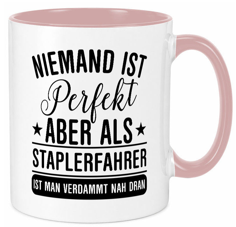 Verdammt nah dran: Staplerfahrer | Gabelstapler Fahrer lustig Humor