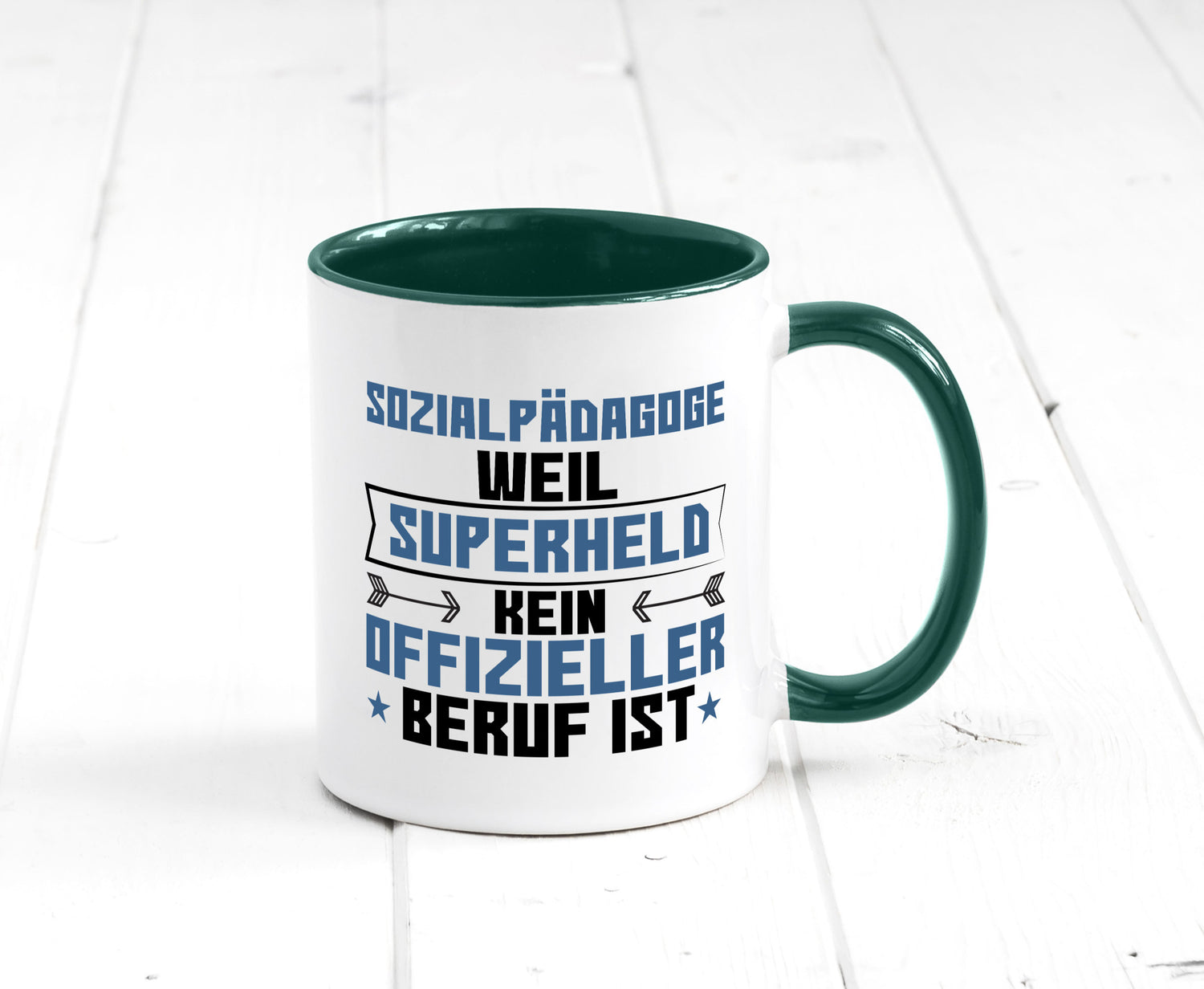 Superheld Sozialpädagoge | Pädagoge lustig Humor Geschenkidee Geschenk Tasse