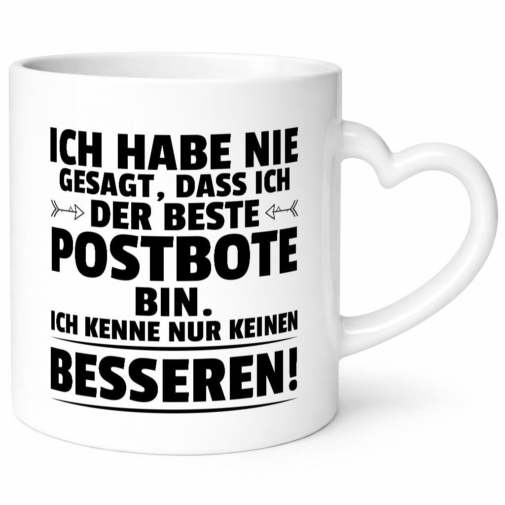 Der Beste Postbote | Beruf Post Briefträger lustig Arbeit Kollegen Büro Tasse