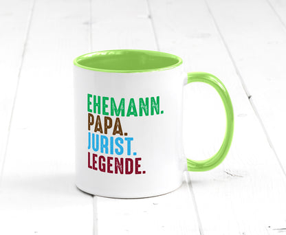 Ehemann Mama Jurist Legende | Anwalt Jura lustig Familie Geschenkidee Geschenk