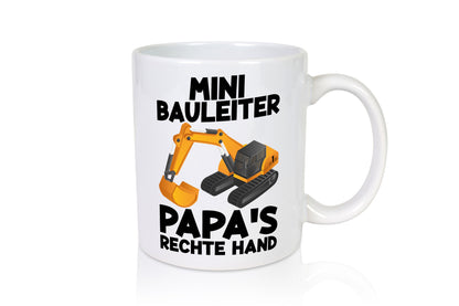 Mini Bauleiter | Kind Sohn Bagger Baustelle Junge Geschenkidee Familie Humor