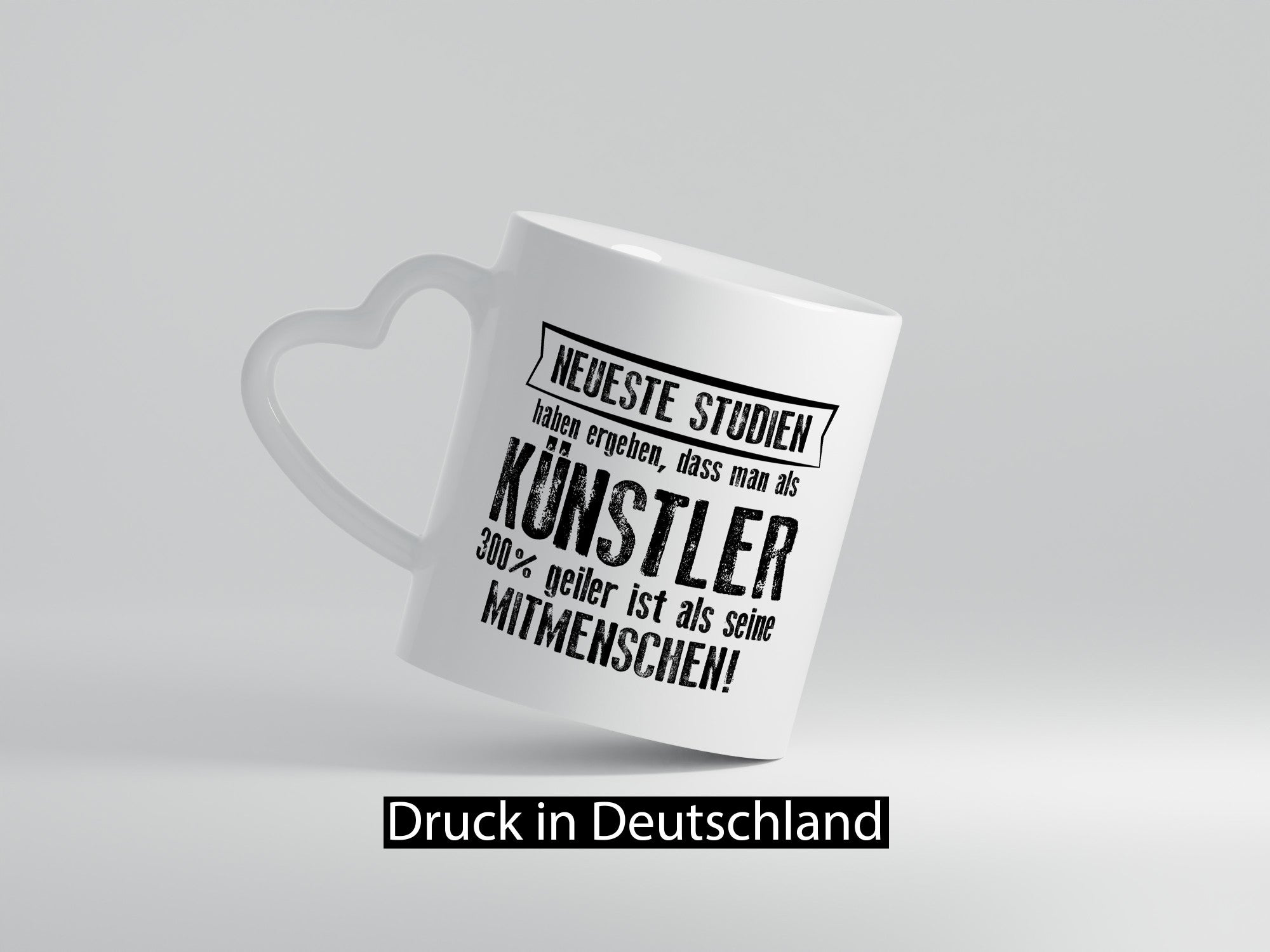 Neuste Studien: Künstler | Spruch lustig Kunst Humor Geschenkidee Geschenk Tasse