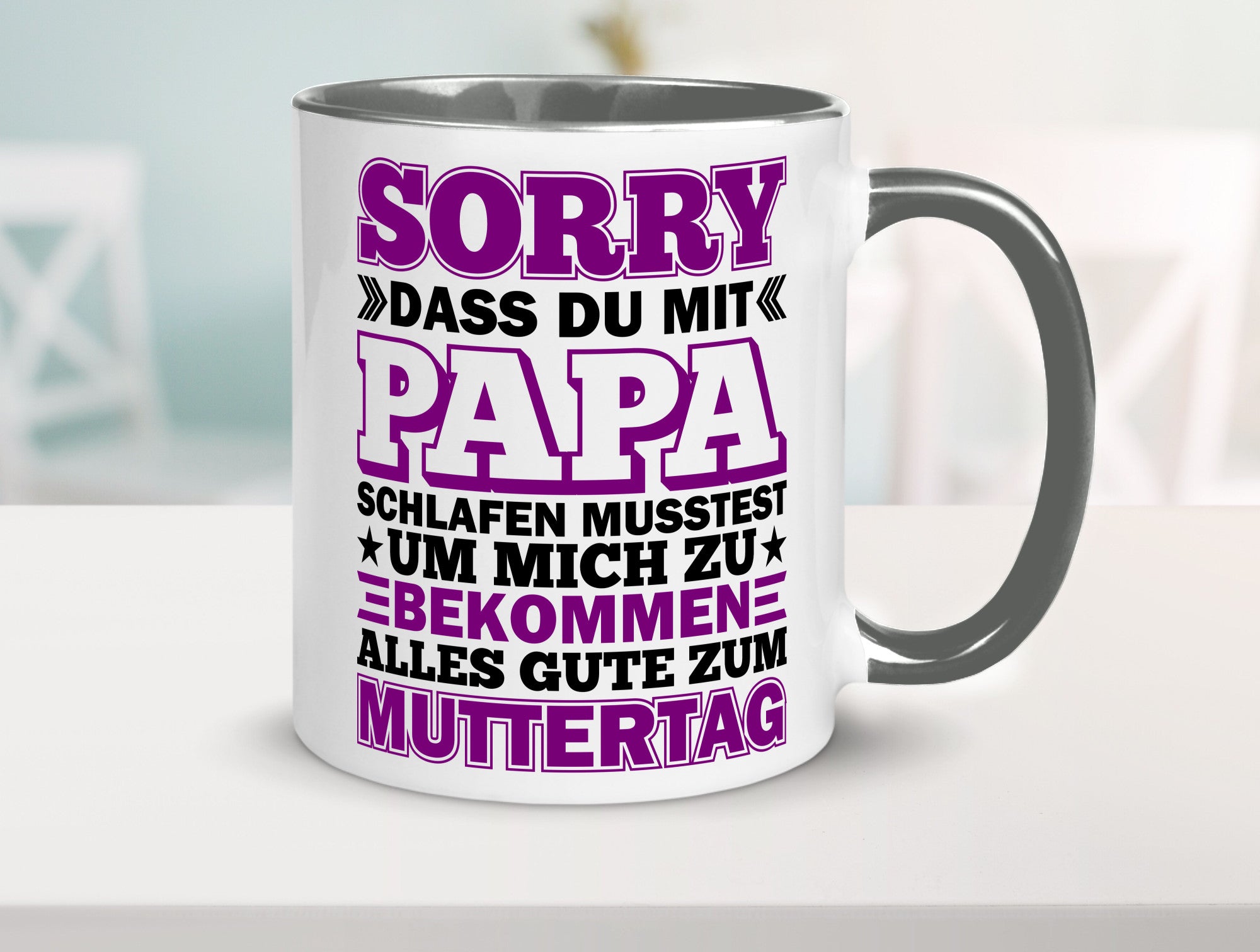 Muttertags Tasse vl1 lustig Familie Geschenkidee Geschenk