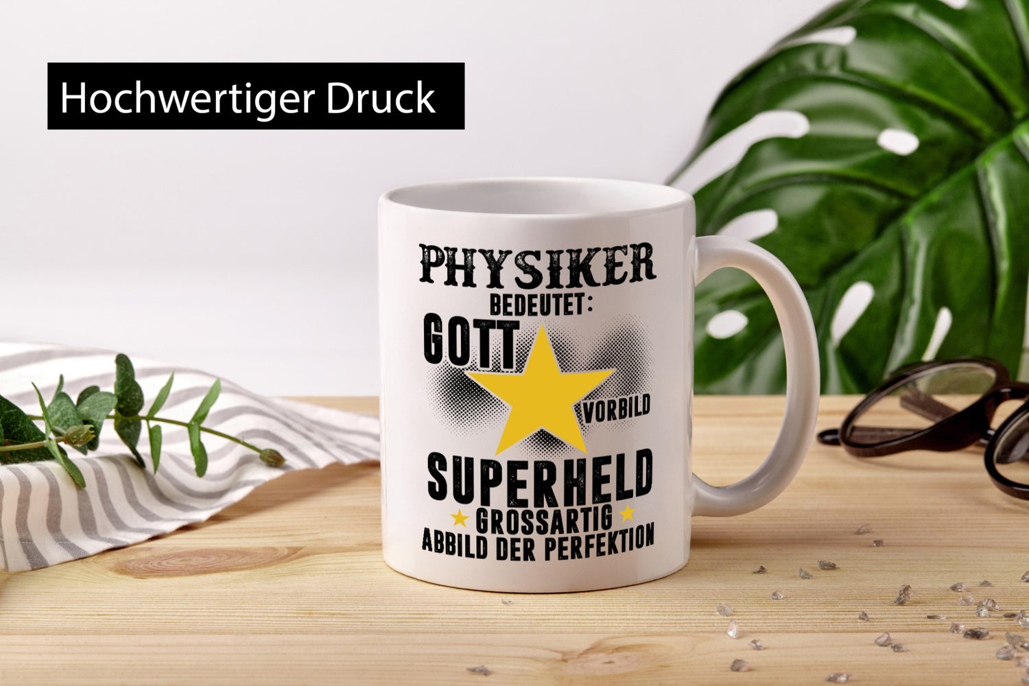 Bedeutung von Physiker | Physik Humor Geschenkidee Tasse