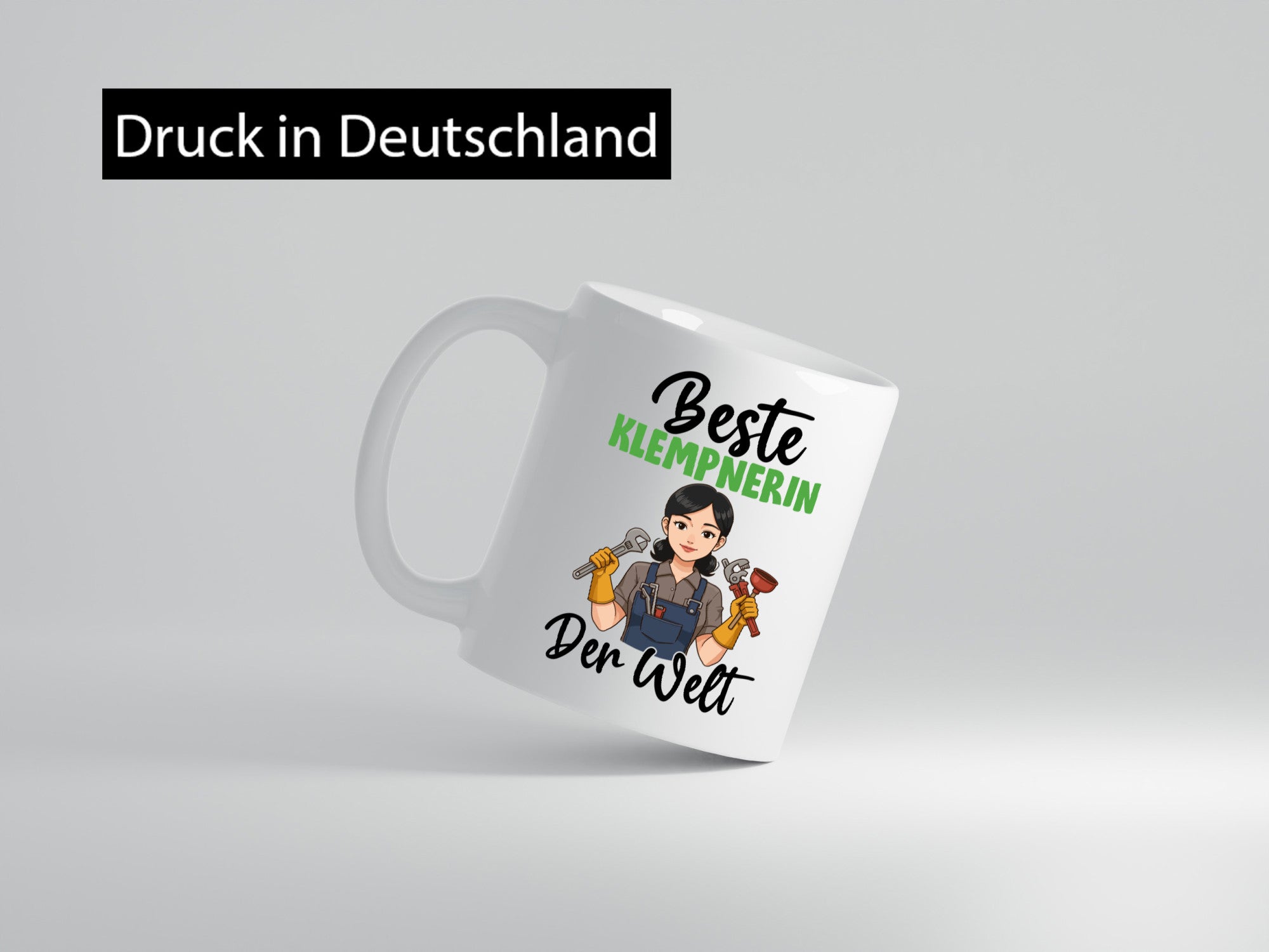 Beste Klempnerin | Klempnerinnen v2 Geschenkidee Humor Tasse