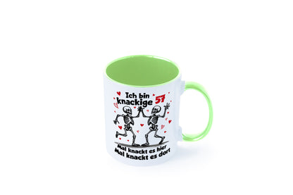 57. Geburtstag | Knackige 57 Ich bin alt lustig Geschenkidee Geschenk Tasse