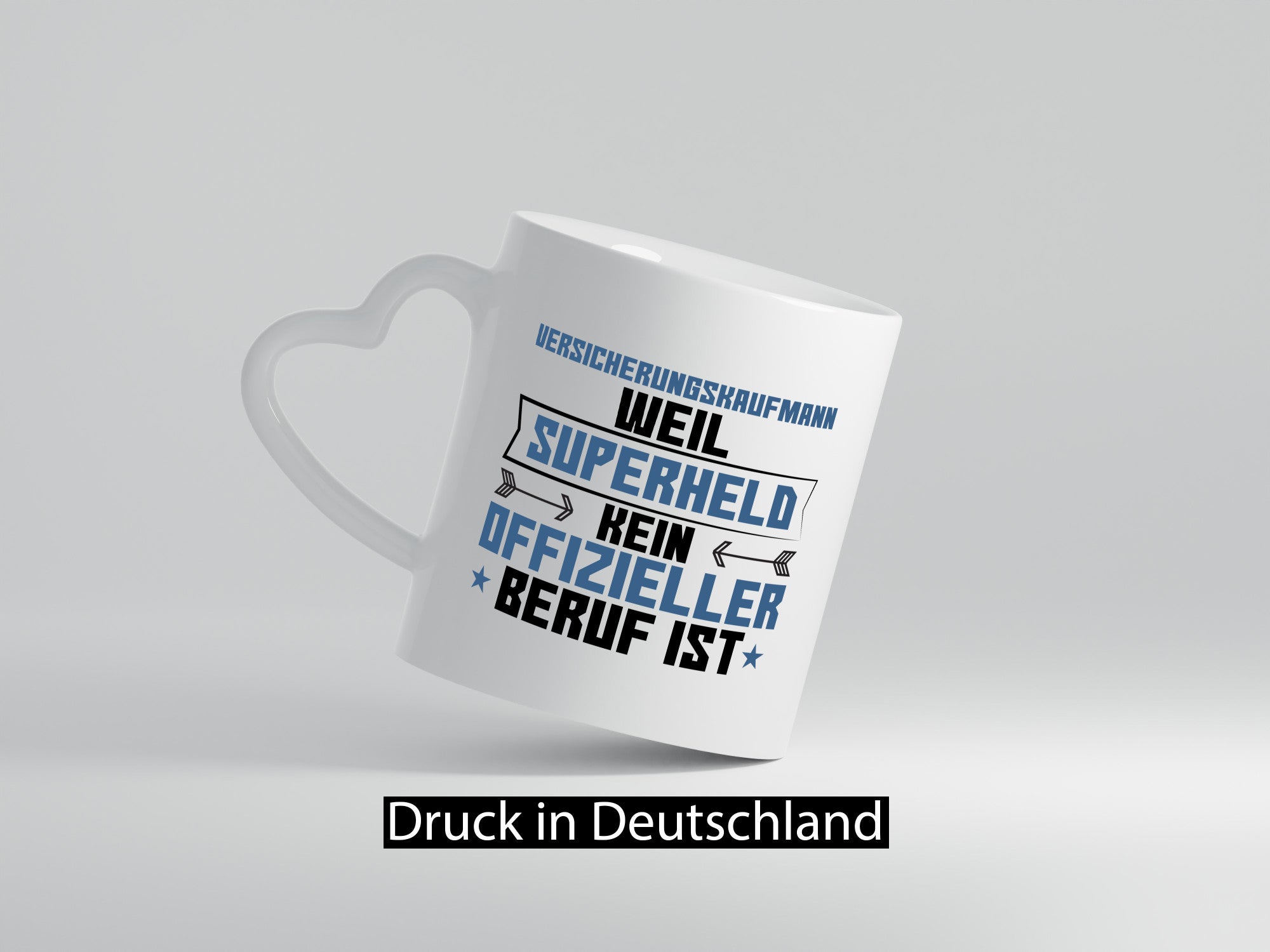Superheld Versicherungskaufmann | Kaufmann Humor Geschenkidee Tasse