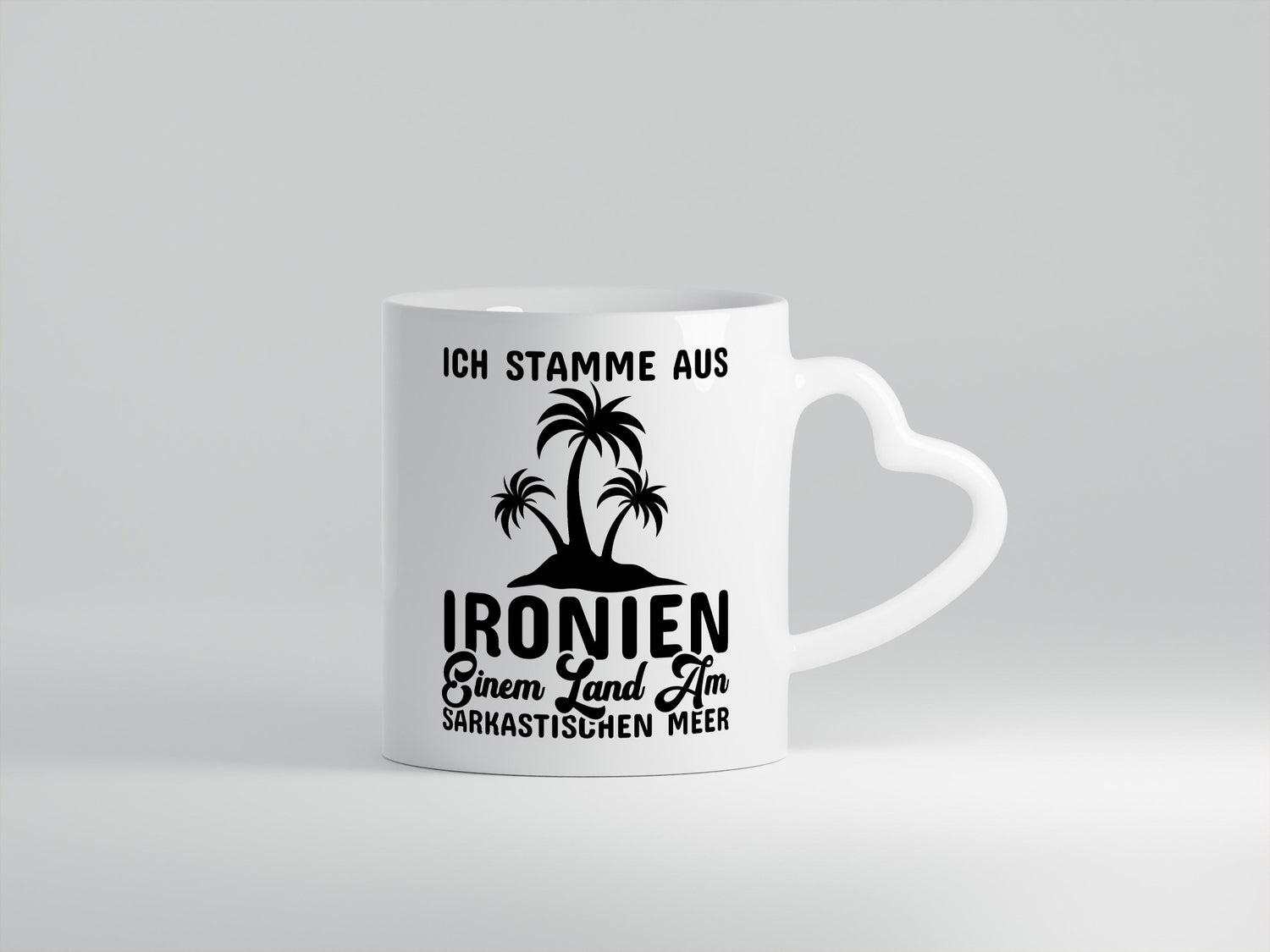 Ich stamme aus Ironien lustig Humor Geschenkidee Geschenk Tasse