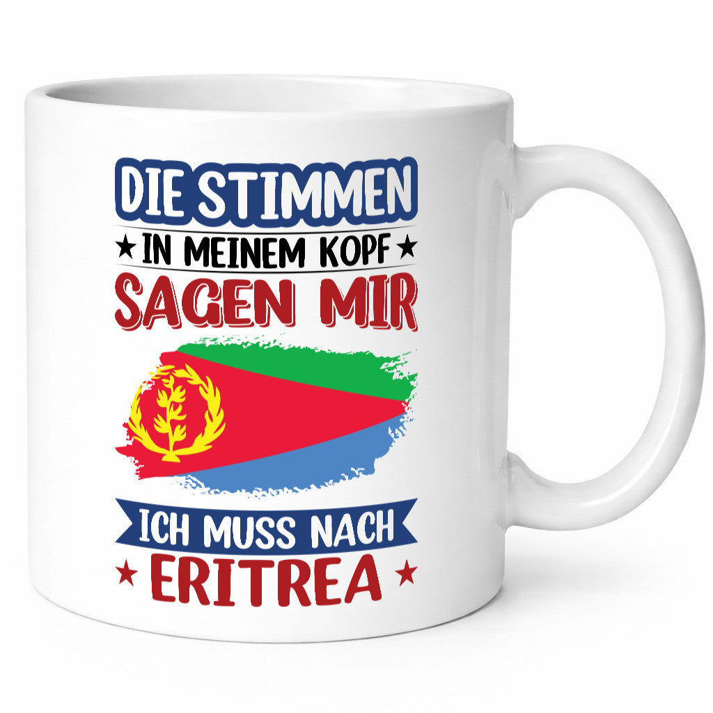 Eritrea | Urlaub Stimmen in meinem Kopf Traumland lustig Humor Geschenkidee