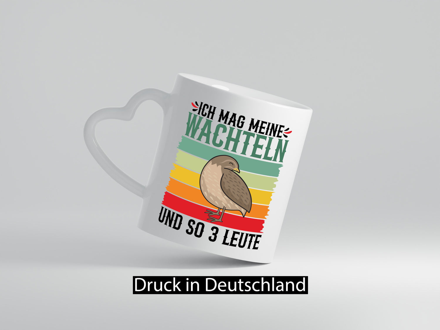 Ich mag meine wachteln und so 3 Leute | Wachtelzüchter Geschenkidee Humor Tasse