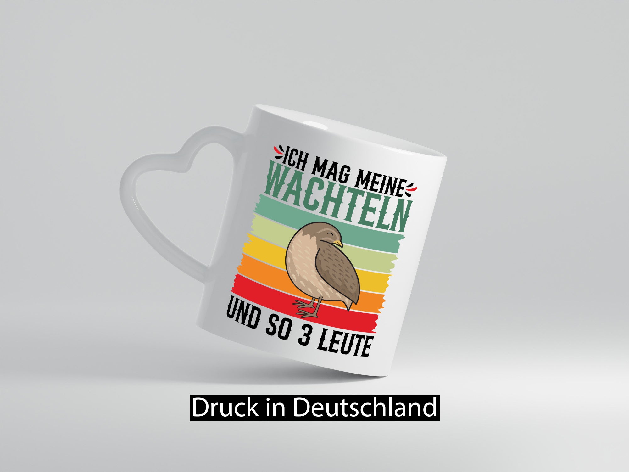 Ich mag meine wachteln und so 3 Leute | Wachtelzüchter Geschenkidee Humor Tasse