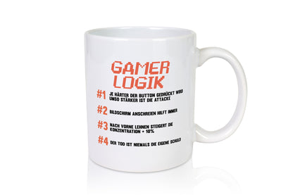 Gamer logik | Zocker Spielregeln Freunde lustiger Spruch Geschenk Humor