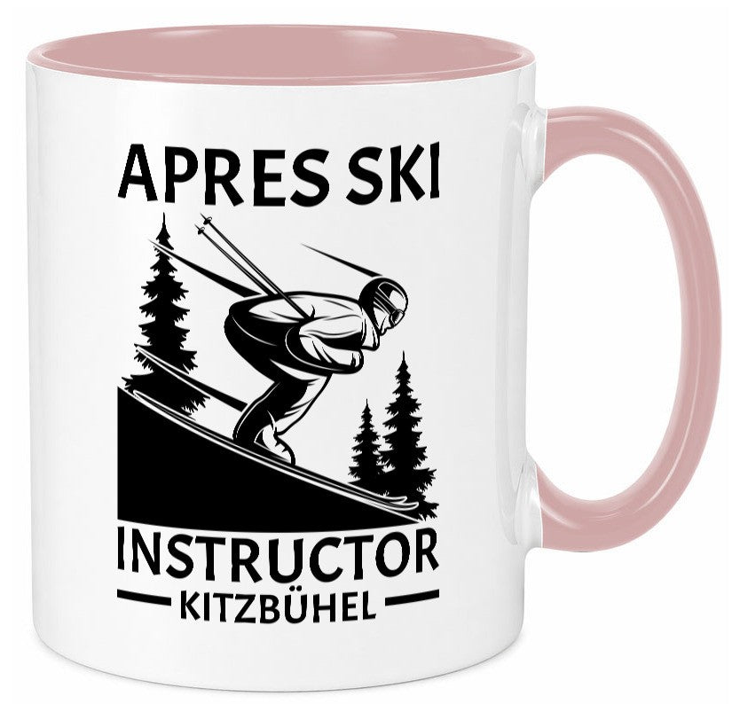 Apres Ski Instructor Kitzbühel | Skifahrer Geschenk Humor Geschenkidee lustiger Tasse