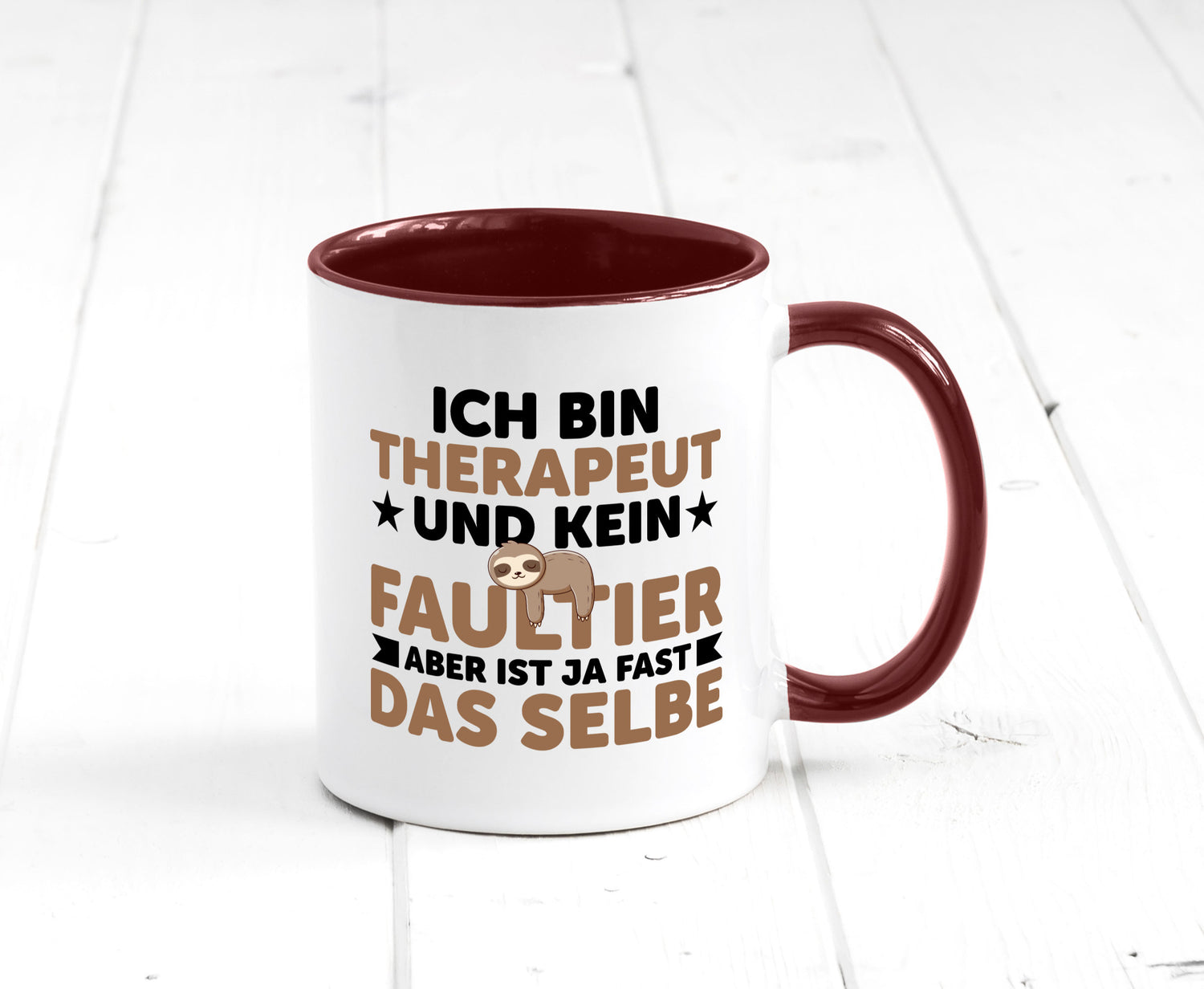 Ich bin kein Faultier: Therapeut | Psychotherapie Therapie lustig Tierliebhaber