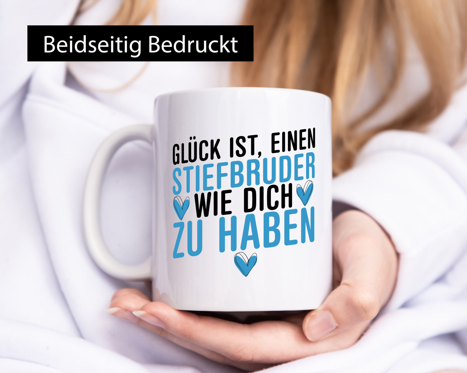Stiefbruder wie dich | Glück lieber Bruder Geburtstag Geschenkidee Humor Tasse