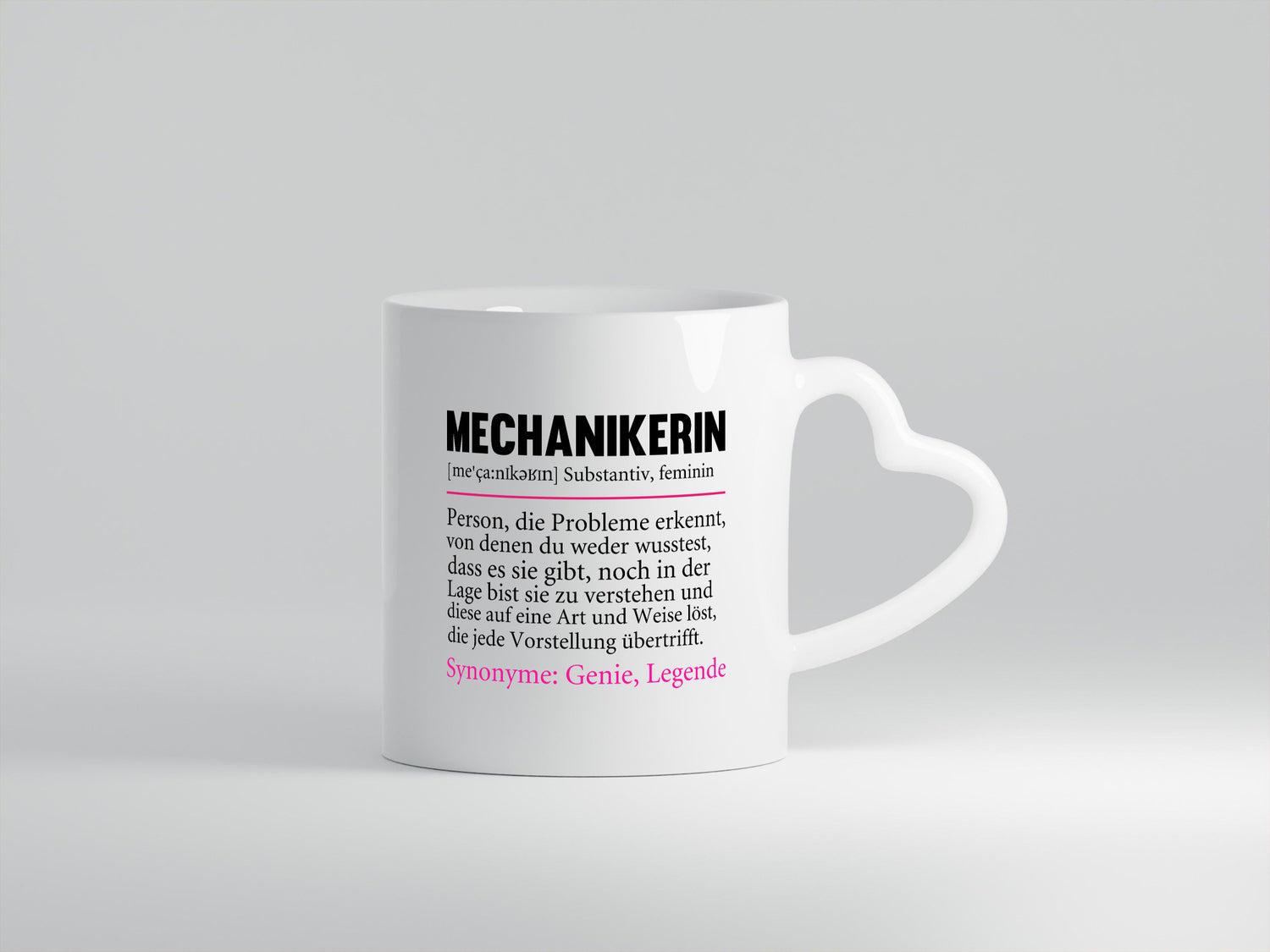 Mechanikerin | Spruch KFZ Beruf lustig Geschenk Arbeit Kollegen Büro lustiger