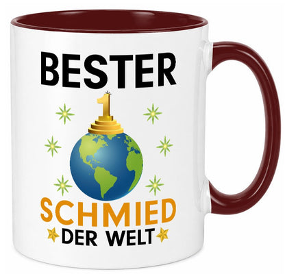 Welt Bester Schmied | schmieden lustiger Spruch Geschenk Humor Geschenkidee Tasse