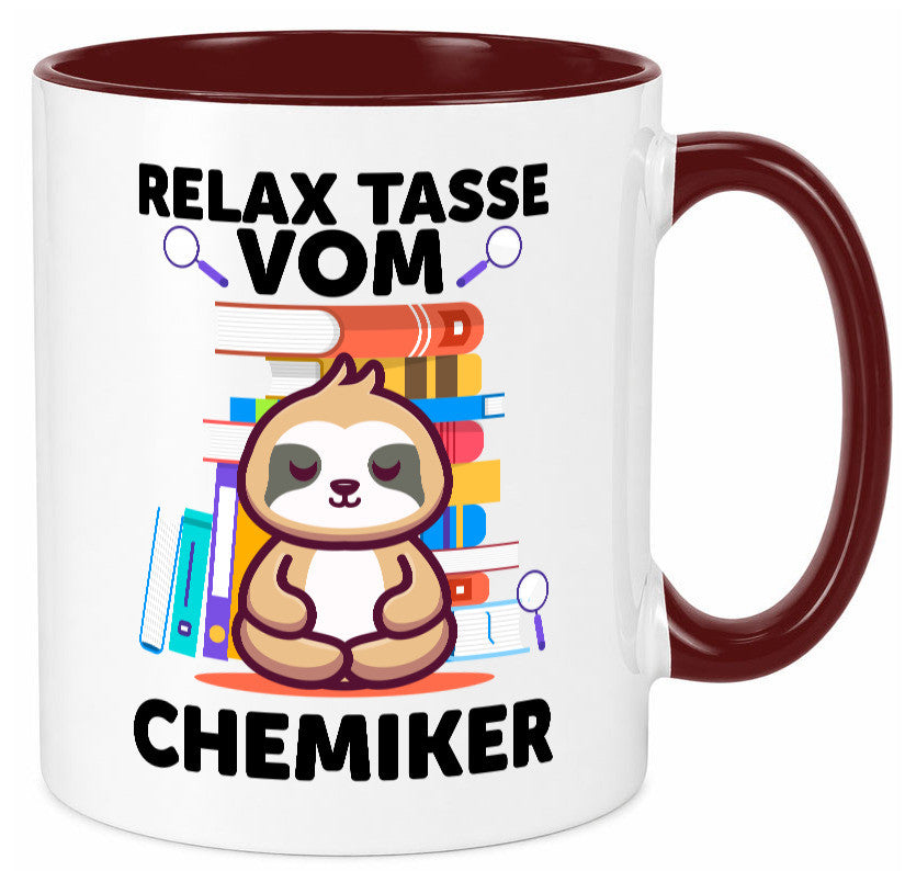 Relax Tasse: Chemiker | Chemie Labor lustig Humor Geschenkidee Geschenk Tasse