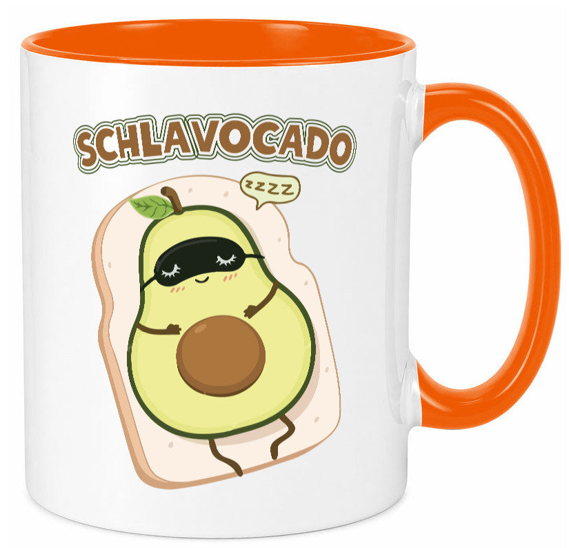 Schlavocado | Avocado lustig Humor Geschenkidee Geschenk Tasse