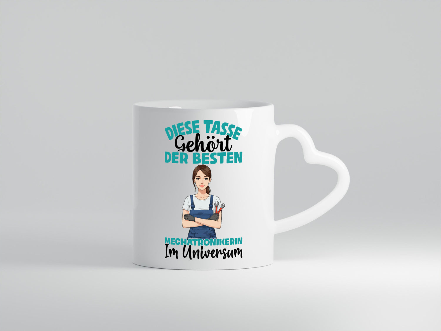 Im Universum: Mechatronikerin | KFZ Werkstatt Geschenk Humor Geschenkidee