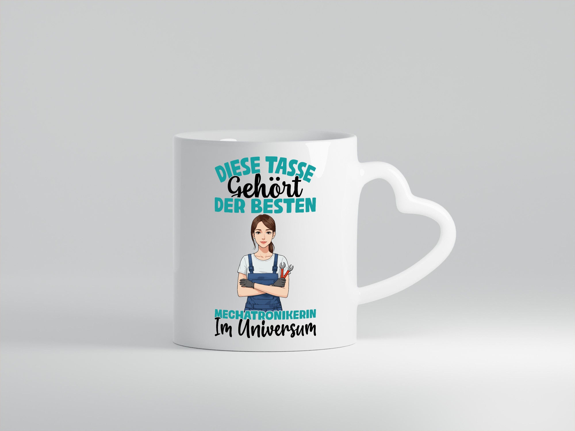 Im Universum: Mechatronikerin | KFZ Werkstatt Geschenk Humor Geschenkidee