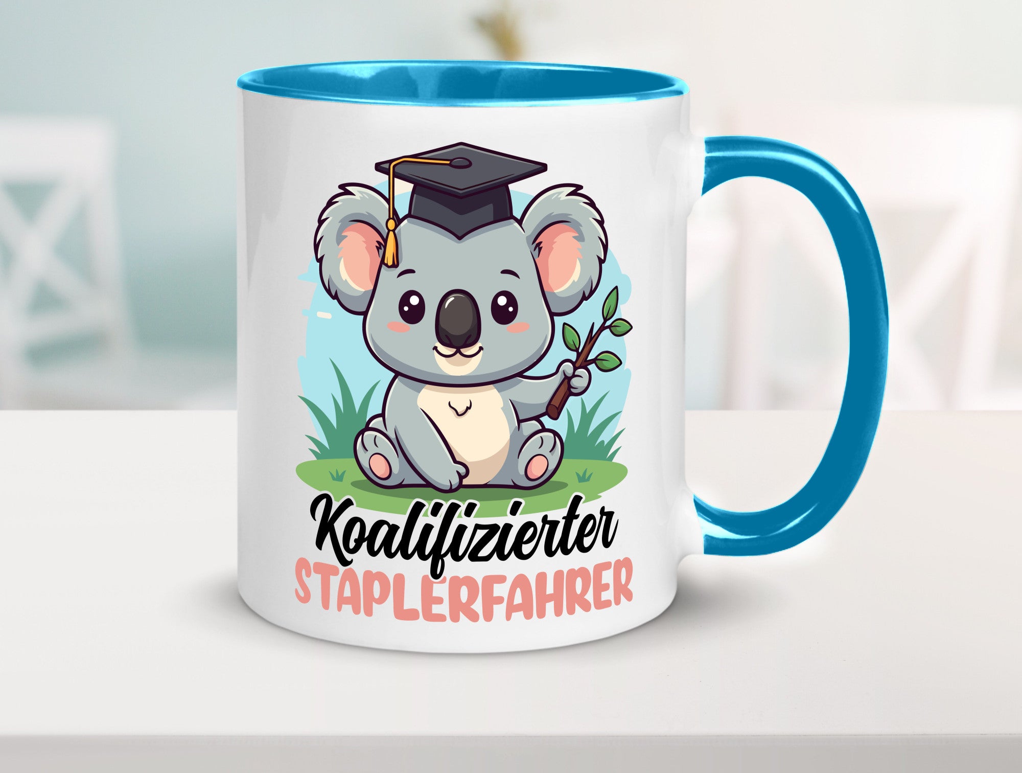Koalifizierter Staplerfahrer | Gabelstapler Fahrer Geschenk Humor Geschenkidee