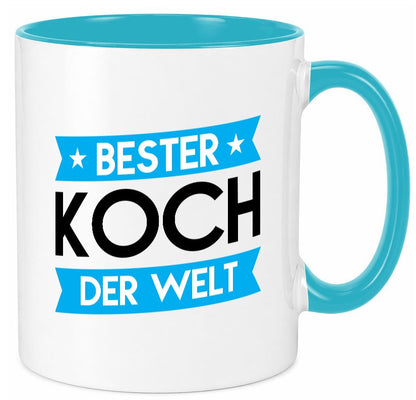 Bester Koch | Chefkoch lustiger Spruch Geschenk Arbeit Kollegen Büro Tasse