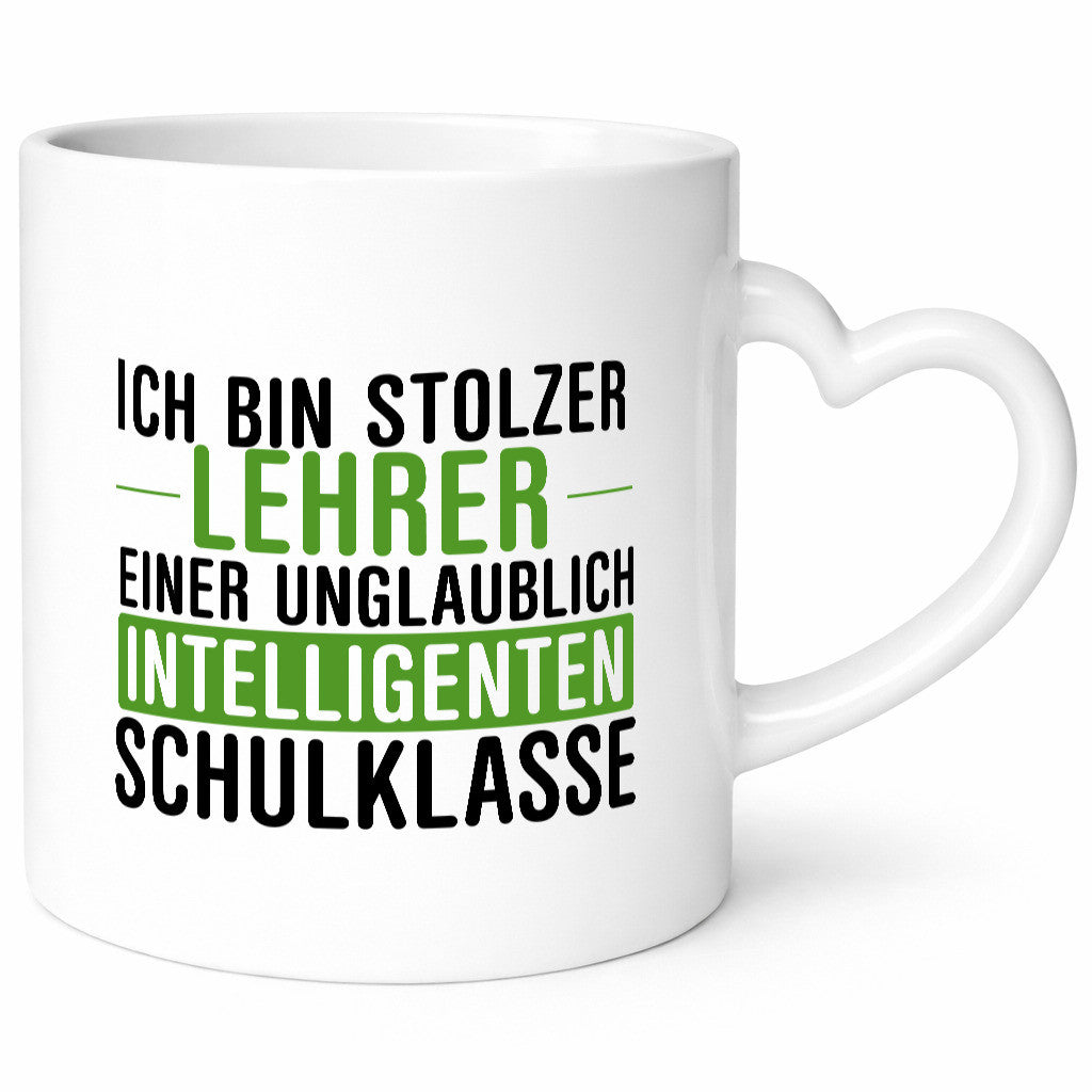 Ich bin stolzer Lehrer | Lehrerin Klasse Schüler v2 Humor Geschenkidee Tasse
