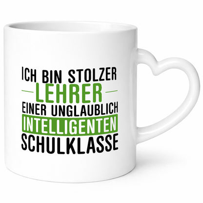Ich bin stolzer Lehrer | Lehrerin Klasse Schüler v2 Humor Geschenkidee Tasse