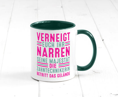 Verneigt euch: Zahntechnikerin | Zahnmedizin v2 Geschenk Humor Geschenkidee