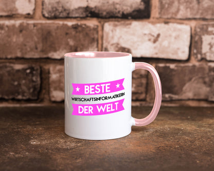 Beste Wirtschaftsinformatikerin | Wirtschaft Informatik Humor Geschenkidee Tasse